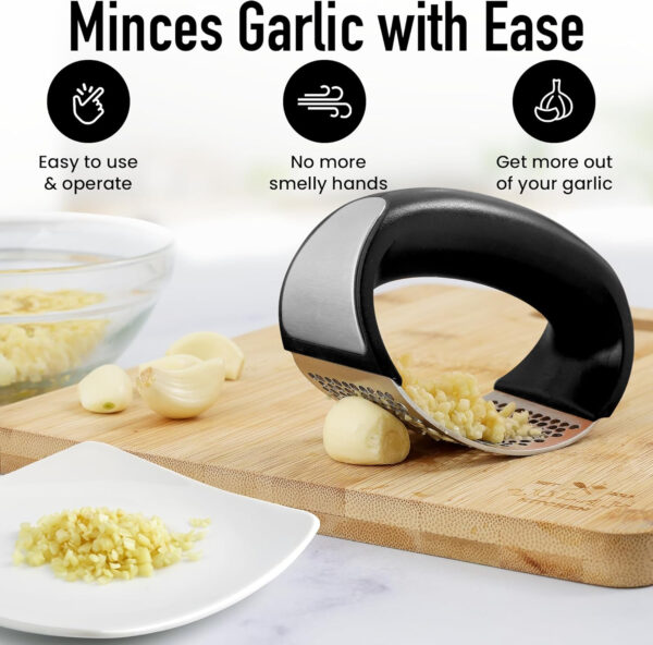Flexible silicone garlic peeler tube removing garlic skin easily