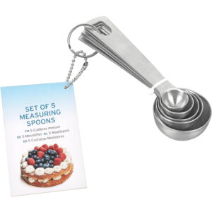 Durable stainless steel measuring spoon – rust-resistant and easy to clean